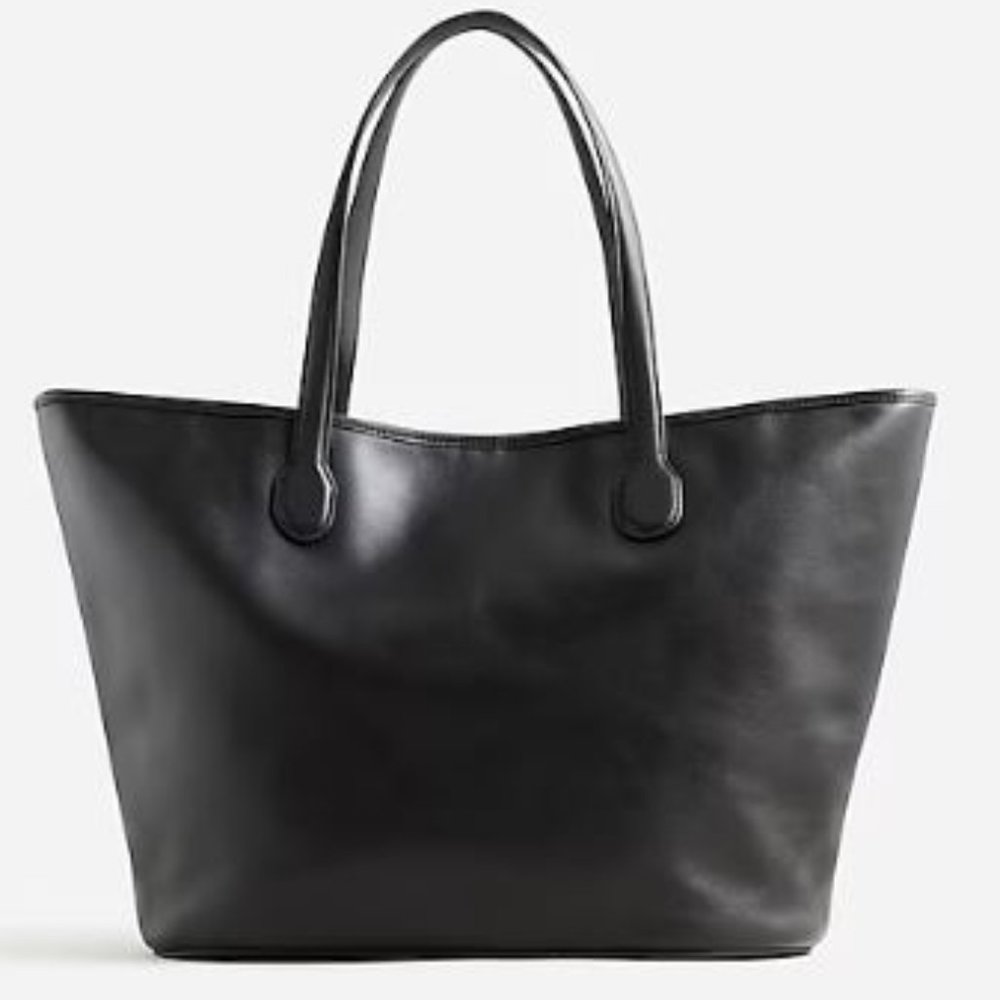 J Crew Berkeley tote in leather